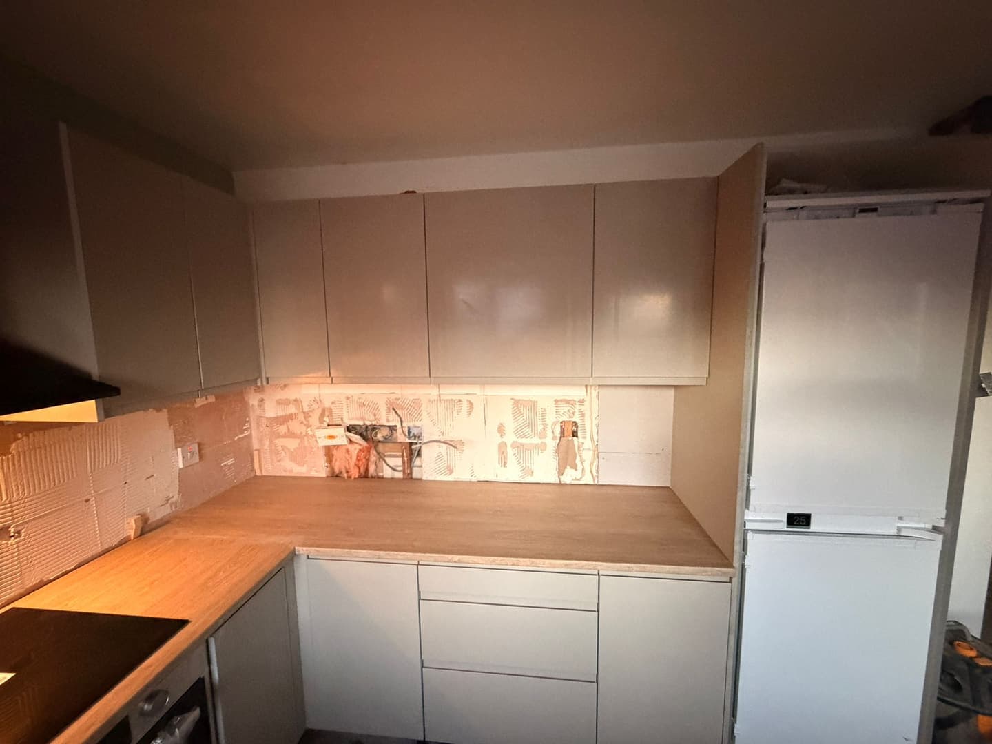 Kitchens and bathrooms