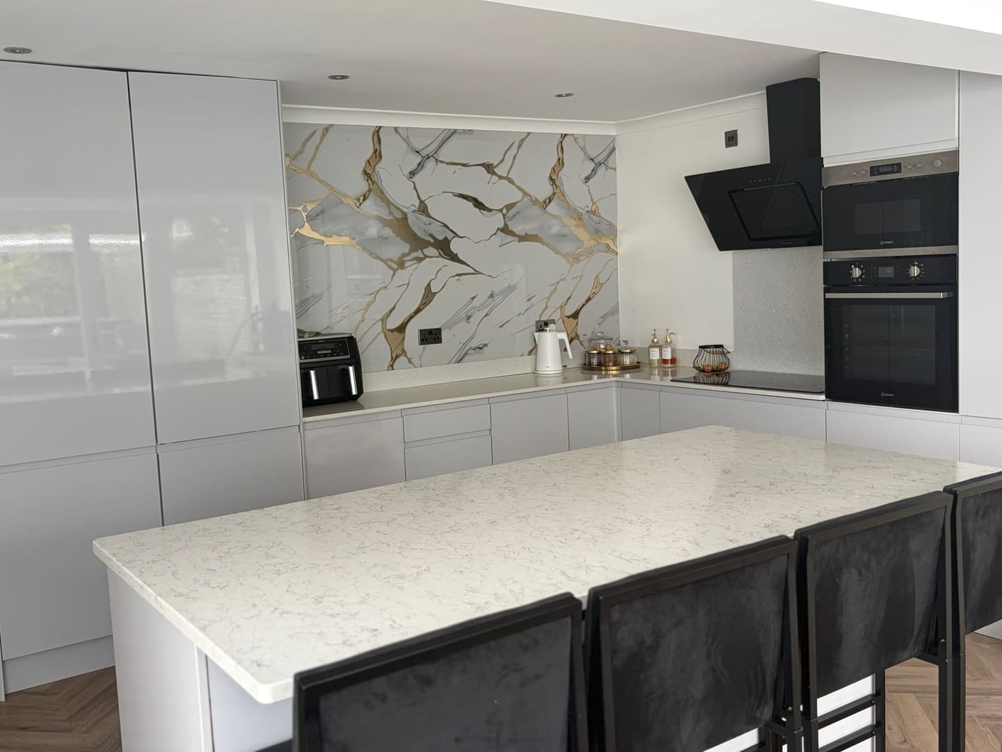 Kitchens and bathrooms