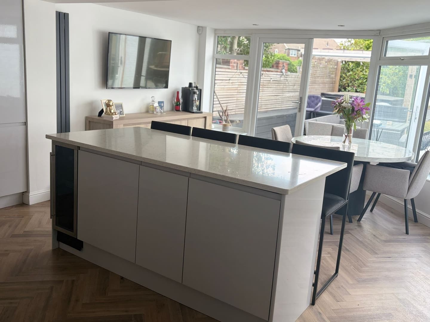 Kitchens and bathrooms