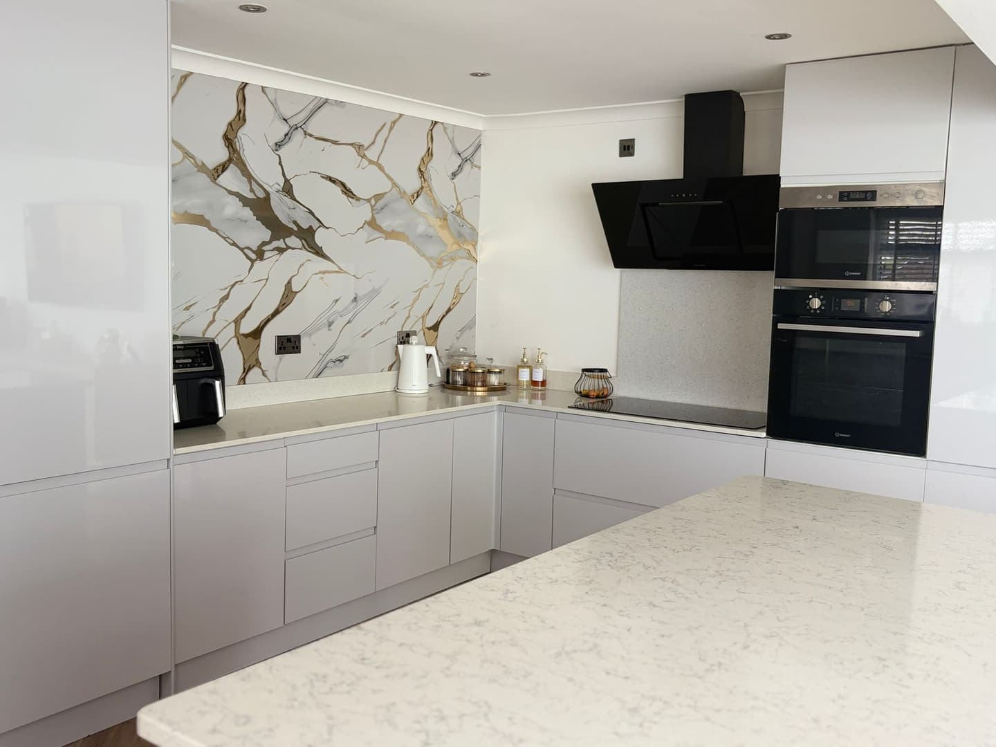 Kitchens and bathrooms
